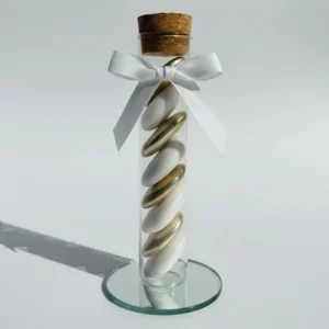 Tubes en verre figurines